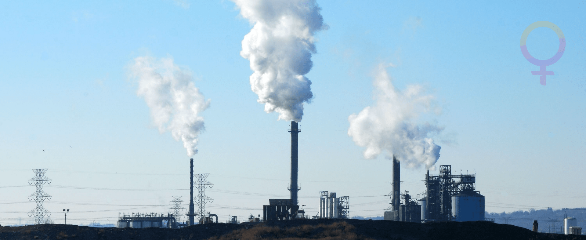 Industrial Plant Pollution - Climate Change