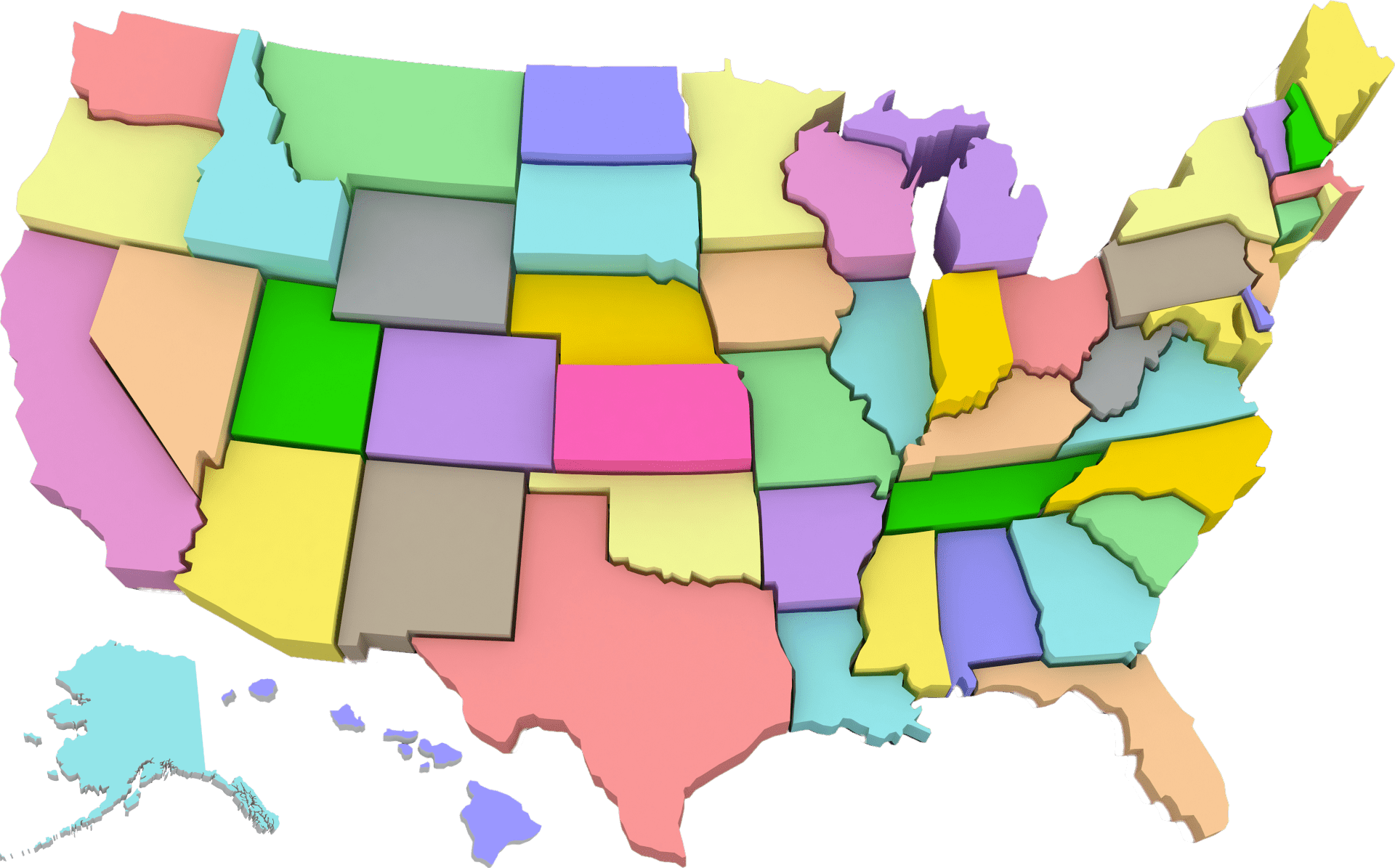 US Map – Seeds By State 2